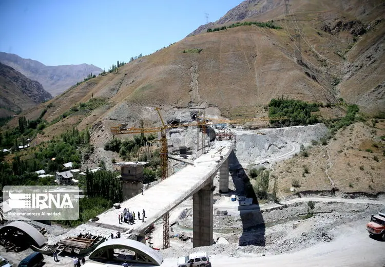 تعویق افتتاح قطعه جدید آزادراه تهران- شمال