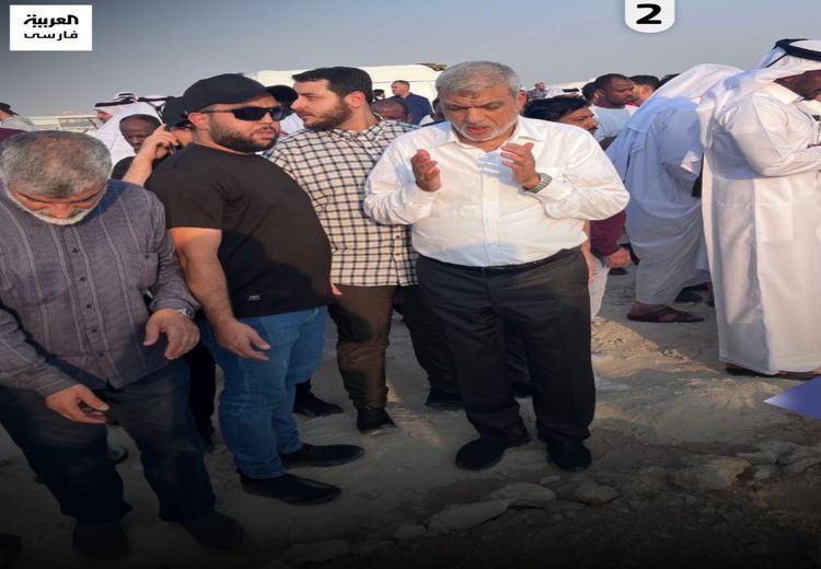  تصاویر اولین حضور رهبران حماس پس از ترور ناموفق اسراییل