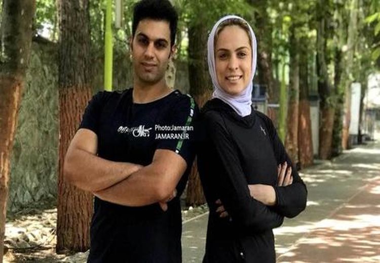 مهاجرت زن و شوهر شمشیرباز از ایران