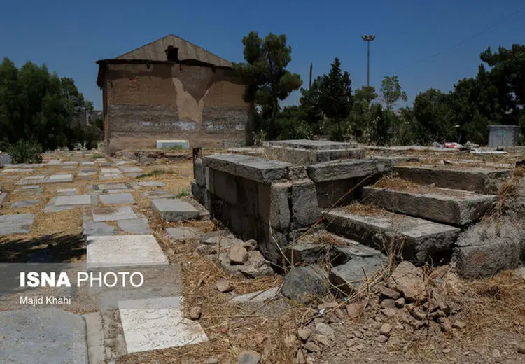 گزارشی از تخریب بدون مجوز آرامستان ثبت‌ ملی ابن‌بابویه