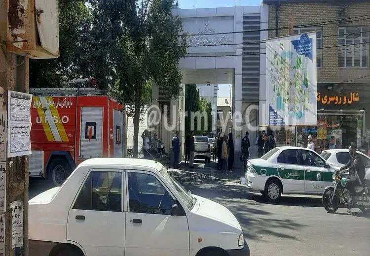 انفجار در اداره کل آموزش و پرورش آذربایجان غربی