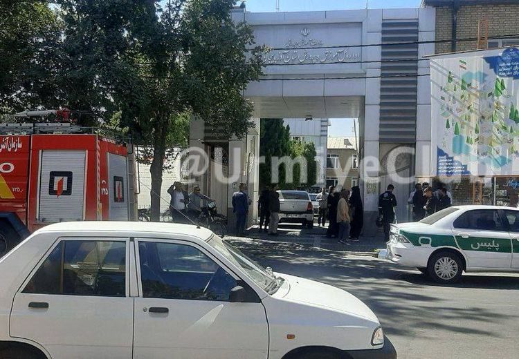 انفجار در اداره کل آموزش و پرورش آذربایجان غربی
