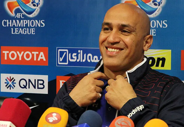 اولین حضور علیرضا منصوریان در تمرین الطلبه عراق 