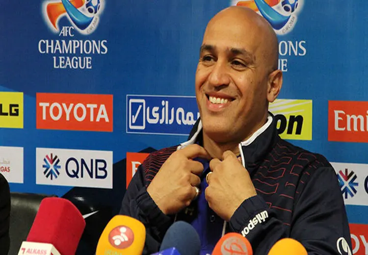 اولین حضور علیرضا منصوریان در تمرین الطلبه عراق 