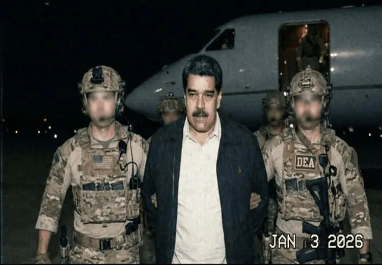 تصاویر مربوط به بازداشت مادورو جعلی است