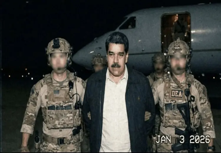 تصاویر مربوط به بازداشت مادورو جعلی است