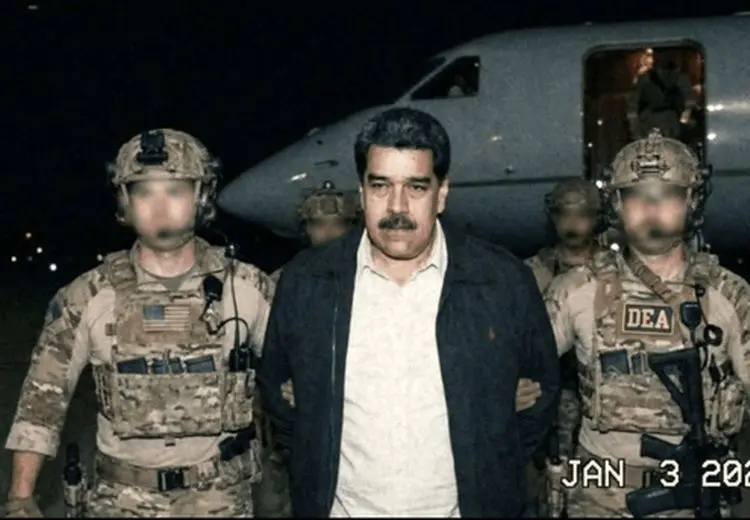 تصاویر مربوط به بازداشت مادورو جعلی است