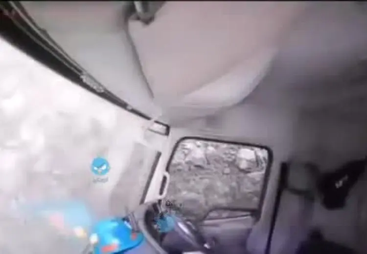  لحظه وحشتناک رانش زمین در معدن در اندونزی