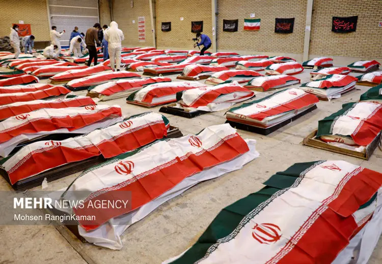 انتشار اسامی شهدا، شهدای جاویدالاثر و مجروحان ناو دنا