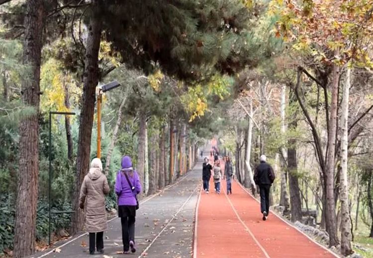 تعطیلی جاده تندرستی مجموعه ورزشی انقلاب 