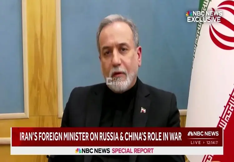 جنجال بخشی از مصاحبه عراقچی با رسانه خارجی + فیلم