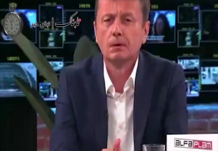 سکته مغزی آقای وزیر در برنامه زنده تلویزیونی
