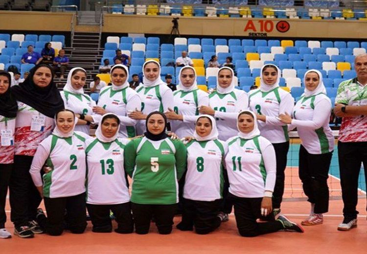 صعود زنان والیبال نشسته ایران به نیمه‌ نهایی قهرمانی آسیا