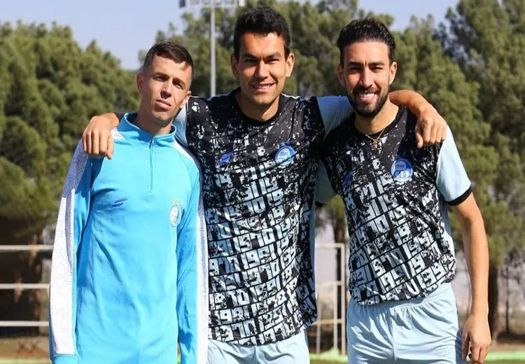 حمایت علنی بازیکنان خارجی استقلال از ریکاردو ساپینتو + عکس