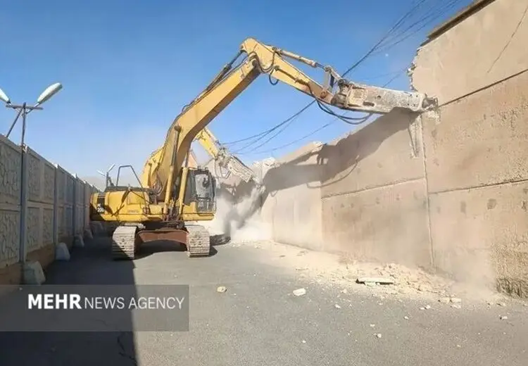 زندان رجایی شهر کرج تخریب شد