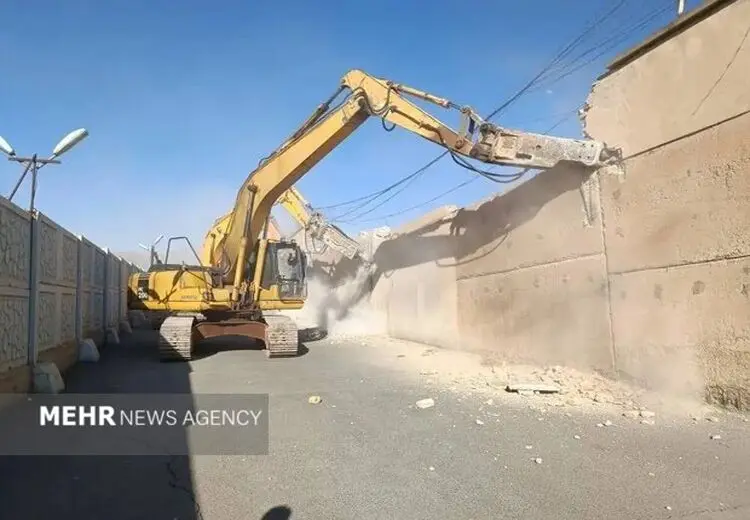 زندان رجایی شهر کرج تخریب شد