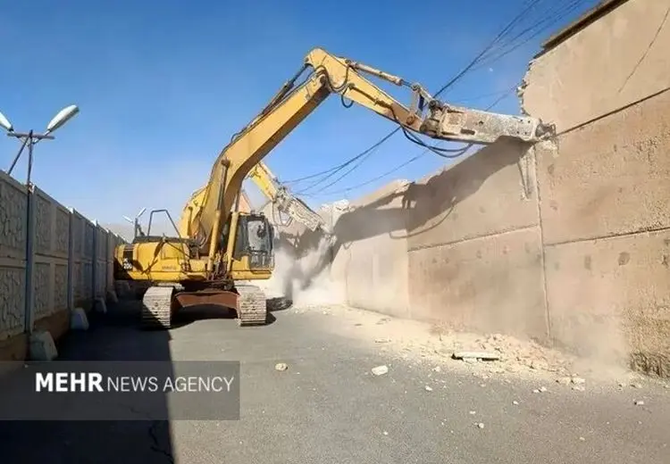 زندان رجایی شهر کرج تخریب شد