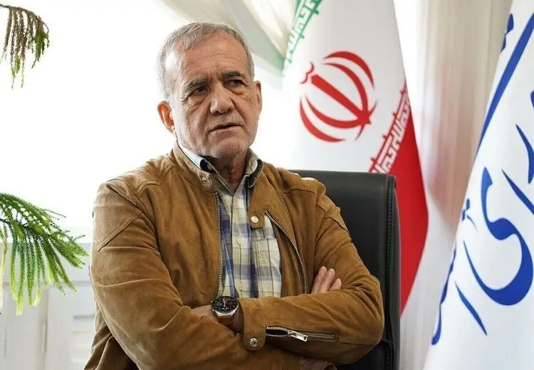 عکسی از پزشکیان و نوه‎‌هایش در سوپر مارکت
