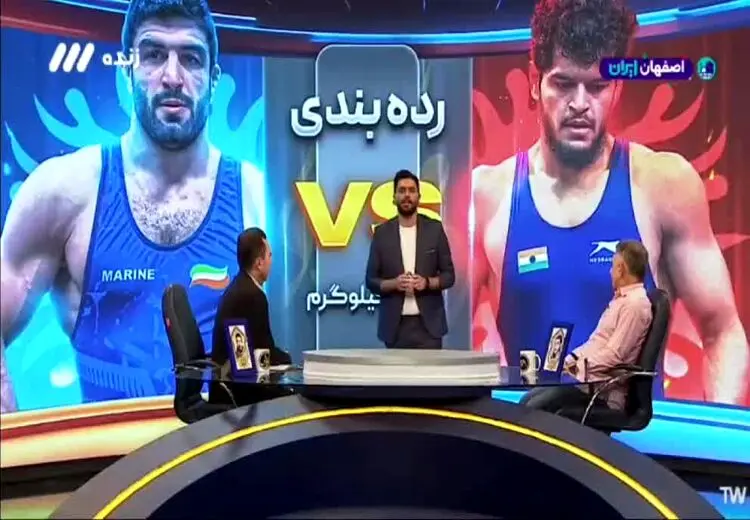 پاسخ مجری صداوسیما به توهین کشتی‌گیر آمریکایی / فیلم