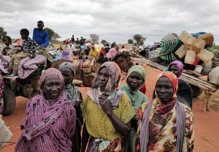 فرار زنان سودانی