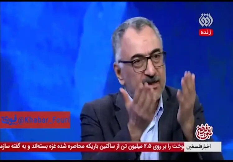 انتقاد سعید لیلاز از صداوسیما به خاطر پوشش ندادن بیانیه خاتمی و حسن روحانی و سخنان سید حسن خمینی درباره فلسطین + فیلم