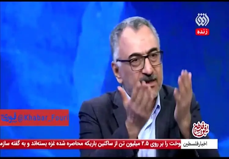 انتقاد سعید لیلاز از صداوسیما به خاطر پوشش ندادن بیانیه خاتمی و حسن روحانی و سخنان سید حسن خمینی درباره فلسطین + فیلم