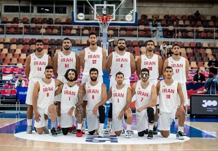 پیروزی تیم ملی بسکتبال ایران مقابل اردن