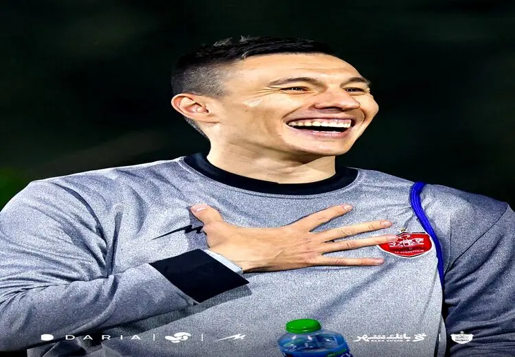 اولین تمرین سرگیف با پیراهن پرسپولیس