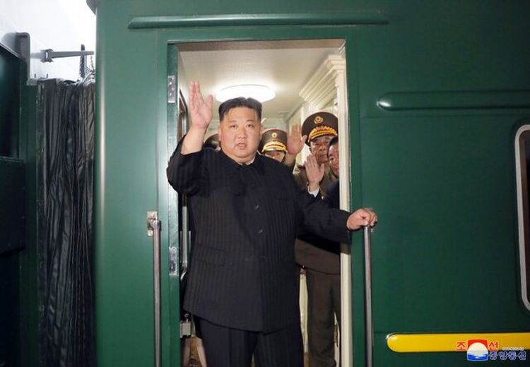 قطار رهبر کره شمالی وارد روسیه شد