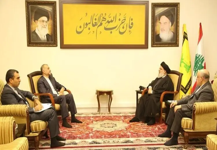 جزییات دیدار امیرعبداللهیان با سید حسن نصرالله 