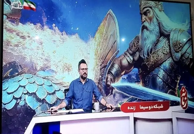 تصویر رستم در شبکه دو صداوسیما!