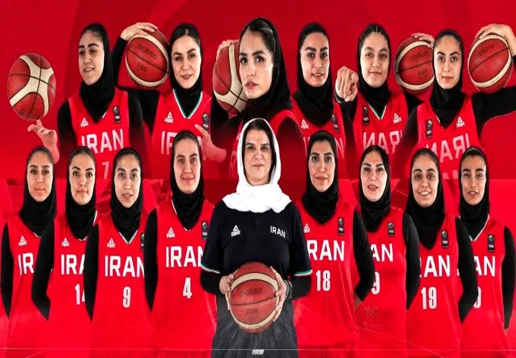 استارت دختران بسکتبال ایران با مالزی در تایلند