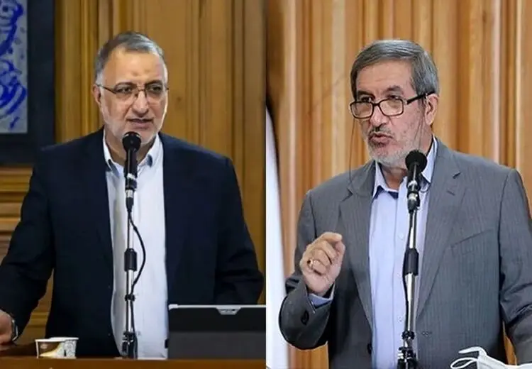 کنایه سنگین عضو شورای شهر به زاکانی با انتشار یک عکس: اینطوری می‌خواستید کمر ترافیک را بشکنید؟!