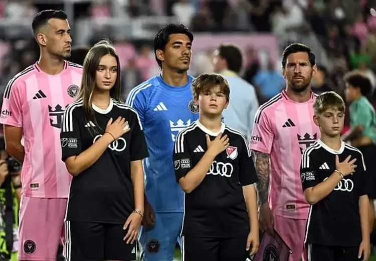 دختر و نوه‌های ترامپ مهمان ویژه مسی