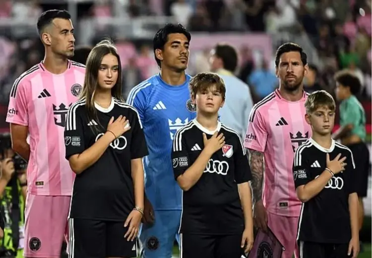 دختر و نوه‌های ترامپ مهمان ویژه مسی