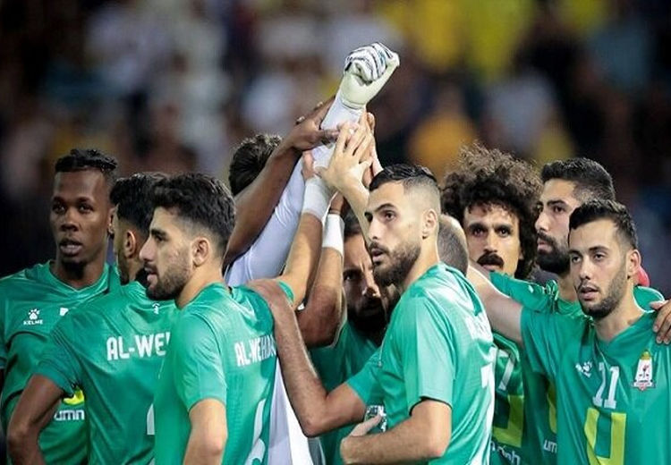 بازیکن مصدوم الوحدات به بازی استقلال رسید