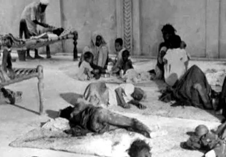 تصاویری از همه گیری وبا در زمان قاجار