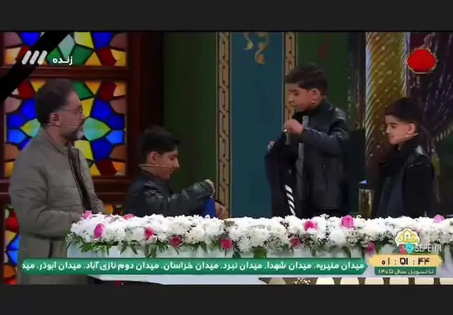 پاره کردن پیراهن «مسی» در برنامه شبکه سه