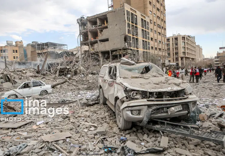 به کدام مناطق تهران حمله شد؟