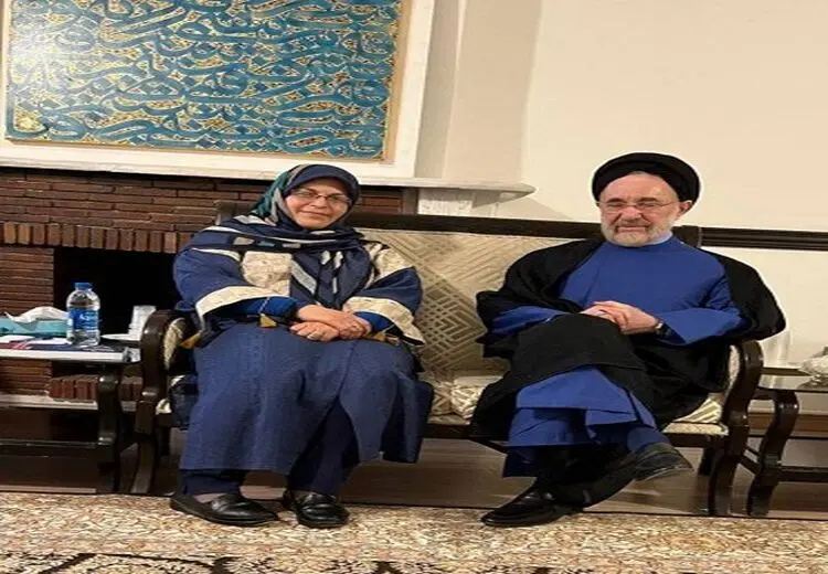 دیدار رییس جدید جبهه اصلاحات با سید محمد خاتمی