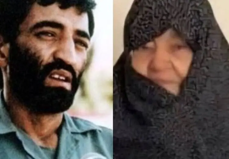 مادر جاویدالاثر حاج احمد متوسلیان درگذشت