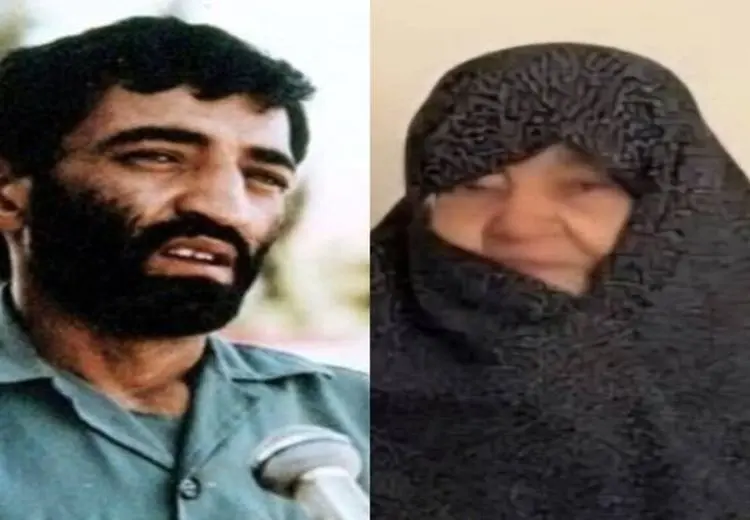 مادر جاویدالاثر حاج احمد متوسلیان درگذشت