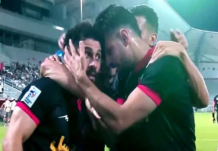 عالیشاه، بهترین بازیکن پرسپولیس - الدحیل