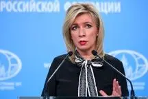 زاخارووا: زلنسکی از غرب اخاذی می‌کند