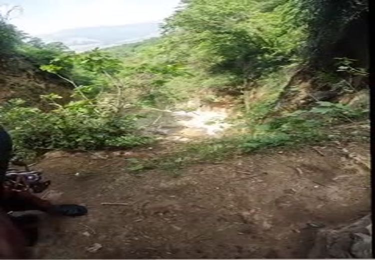 فیلم | سقوط دلخراش یک زن به داخل دره در لوه گلستان