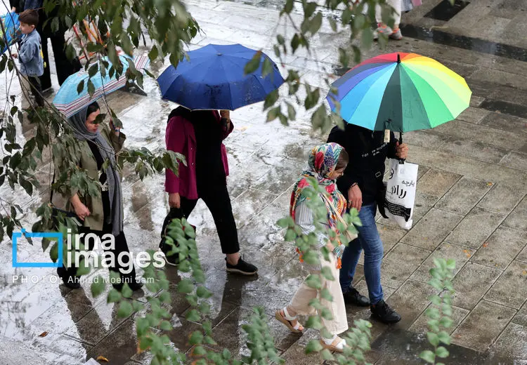 تهران بارانی و سرد می‌شود