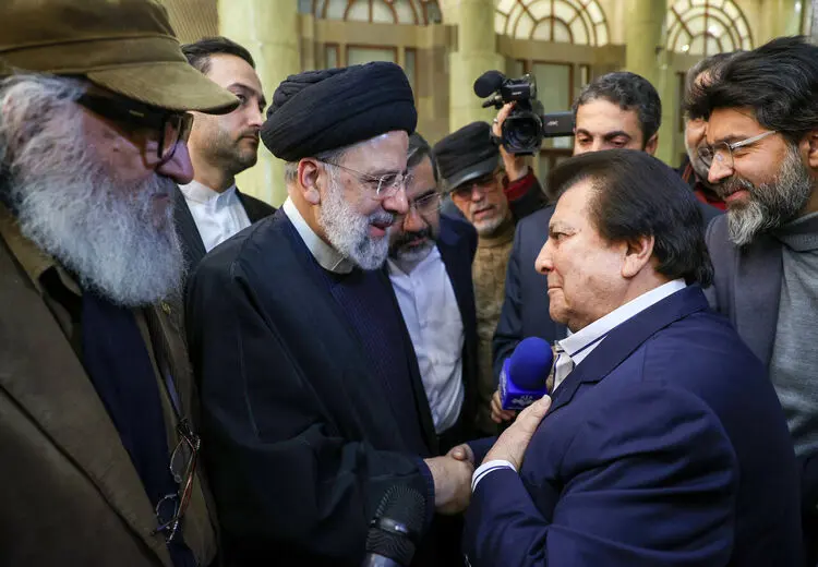 ابراهیم رییسی و عباس قادری در یک قاب