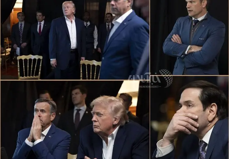  تصاویری از ترامپ در اتاق مدیریت عملیات حمله به ونزوئلا و ربایش مادورو