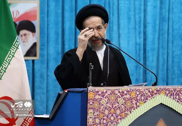 امام جمعه موقت تهران: معترضان، مسیر خود را از برهم زنندگان نظم عمومی جدا می‌کنند |‌ثبات اقتصادی دغدغه همه مردم و اصناف است