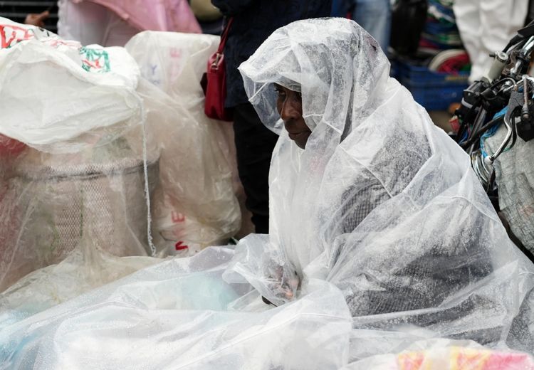 مردم هائیتی پس از طوفان ملیسا